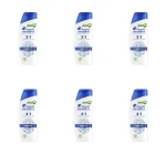 Head & Shoulders Classic Clean Szampon przeciwłupieżowy 2 w 1 330 ml X6