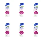 Head & Shoulders Smooth & Silky Szampon przeciwłupieżowy 2 w 1 330 ml X6
