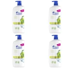 Head & Shoulders Apple Fresh Codzienny szampon przeciwłupieżowy z pompką 800 ml X4