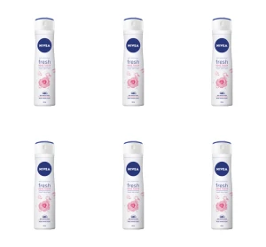 NIVEA Antyperspriant Rose Touch Spray 150 ml X6