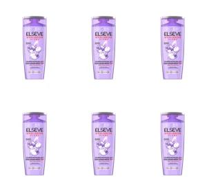 L'Oréal Paris Elseve Hyaluron Plump Szampon Wypełniający nawilżeniem 400 ml X6