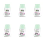 Garnier mineral Invisible Protection 48h Antyperspirant 50 ml X6