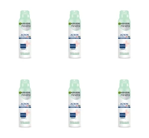 Garnier Mineral Action Control Clinically Tested spray 150ml X6