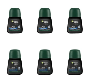 Garnier Mineral MEN Sport Protection Roll on 50ml X6
