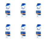 Head & Shoulders Men Ultra Anti Hair Fall Szampon przeciwłupieżowy 330 ml z kofeiną X6