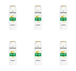 Pantene Pro-V Active Nutri-Plex Smooth & Sleek Szampon 400 ml do włosów matowych X6