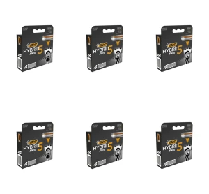 BIC Hybrid 5 Flex wkłady do maszynki do golenia Blister 4 X6