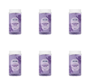 ON LINE Sól do kąpieli Lavender Field 800g X6
