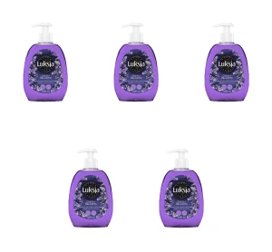 Luksja Aroma Senses Deeply Relaxing Pielęgnujące mydło w płynie o zapachu lawendy 500 ml X5