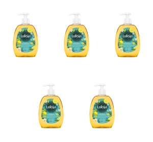 Luksja Aroma Senses Purely Energizing Pielęgnujące mydło w płynie o zapachu cytrusów 500 ml X5