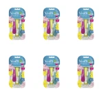 Gillette Venus Tropical Maszynka do golenia, 3 Maszynki jednorazowe dla kobiet X6