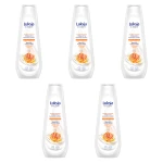 Luksja Silk Care Kremowy płyn do kąpieli Jogurt i Miód manuka 900 ml X5