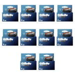 Gillette Fusion ProGlide Ostrza wymienne do maszynki do golenia, 4 sztuki X10