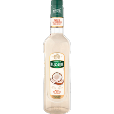Syrop kokosowy Mathieu Teisseire 700 ml Syrop kokosowy Mathieu Teisseire 0,7l