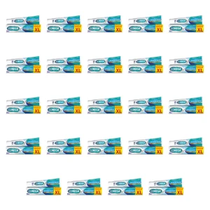 Corega Super Mocny Delikatnie Miętowy smak Krem mocujący bez cynku do protez zębowych 70 g X24