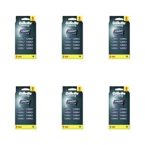 Gillette Mach3 wkłady do maszynki, 8sztuk X6
