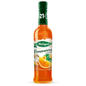 Syrop pomarańczowy z wit. C, D, B6 i Cynkiem Herbapol 8x420 ml