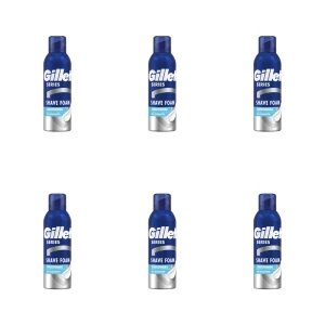 Gillette Series Odżywcza pianka do golenia z masłem kakaowym 200 ml X6