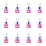 NIVEA Pielęgnujący dwufazowy płyn do demakijażu oczu 125 ml X12