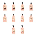 Bielenda Body Coctail Wygładzający balsam do ciała Brzoskwinia + Kombucha 400 ml X10