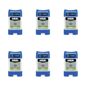 Gillette Antyperspirant w żelu Aloe 48 h 70 ml X6