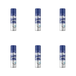Gillette Series Rewitalizujący żel do golenia dla mężczyzn, z zieloną herbatą, 200 ml X6