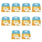 Venus Comfortglide Coconut plus Olay Wkłady do maszynki x3 X10