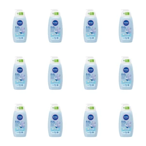 NIVEA BABY Żel 2w1 do mycia ciała i włosów 500 ml z pompką X12