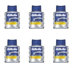 Gillette Series Woda po goleniu o zapachu energetyzujących cytrusów, 100 ml X6