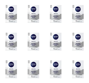 NIVEA Łagodzący balsam po goleniu SENSITIVE RECOVERY 100 ml X12