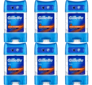 Gillette Antyperspirant w żelu Sport Triumph 48 h 70 ml X6