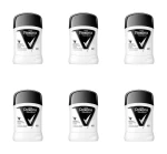 Rexona Men Invisible Black&White sztyft 50ml X6