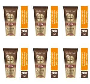 Kolastyna Luxury Bronze Balsam brązujący do ciała ciemna karnacja 200ml X6
