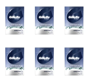 Gillette Series After Shave Arctic Ice Splash płyn po goleniu 100 ml X6