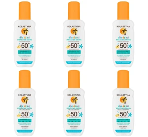 Kolastyna '24 Wrażliwa skóra Emulsja ochronna dla dzieci w sprayu SPF50+ 150ml X6