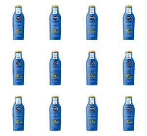 NIVEA Nawilżający balsam do opalania SPF 50+ 200ml X12