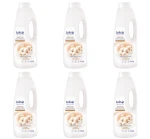 Luksja Creamy & Soft Kremowy płyn do kąpieli Mleczko bawełniane i Prowitamina B5 1500 ml X6