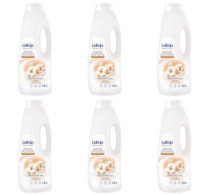 Luksja Creamy & Soft Kremowy płyn do kąpieli Mleczko bawełniane i Prowitamina B5 1500 ml X6