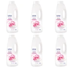 Luksja Creamy & Soft Kremowy płyn do kąpieli Róża i Proteiny mleka 1500 ml X6
