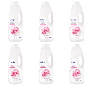 Luksja Creamy & Soft Kremowy płyn do kąpieli Róża i Proteiny mleka 1500 ml X6