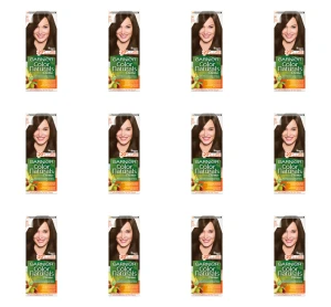 Garnier Color Naturals Créme Farba do włosów 4 Brąz 110 ml X12