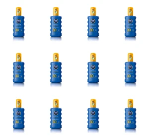 Nivea Nawilżający balsam w sprayu do opalania SPF 30, 200 ml X12