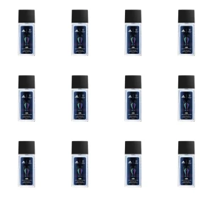 adidas UEFA Champions League Goal dezodorant w sprayu dla mężczyzn, o świeżym zapachu pomarańczy i eukaliptusa, 75 ml X12