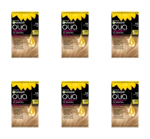 Garnier Olia 9.0, Jasny Blond, Permanentna koloryzacja X6
