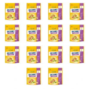 Grzanki czosnkowe 150 g FOLIA z czosnkiem niedźwiedzim Mamut X14