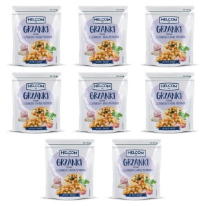 Grzanki pszenne z czosnkiem i natką pietruszki 100 g HELCOM X8