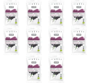 purella superfoods jagody acai bio 21g X10