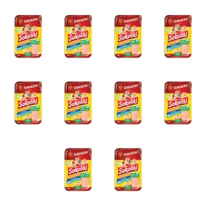 Szyneczka drobiowa plastry 100 g Sokoliki X10