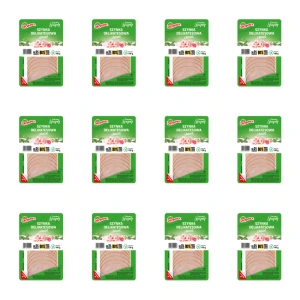 Szynka delikatesowa z kurcząt plastry 100 g Drobimex X12