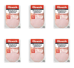Polędwica sopocka wieprzowa plastry 200g Olewnik X6
